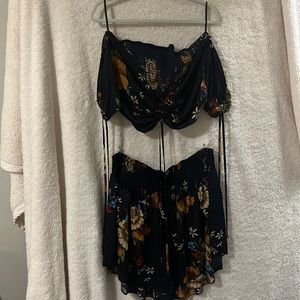 Floral two piece set